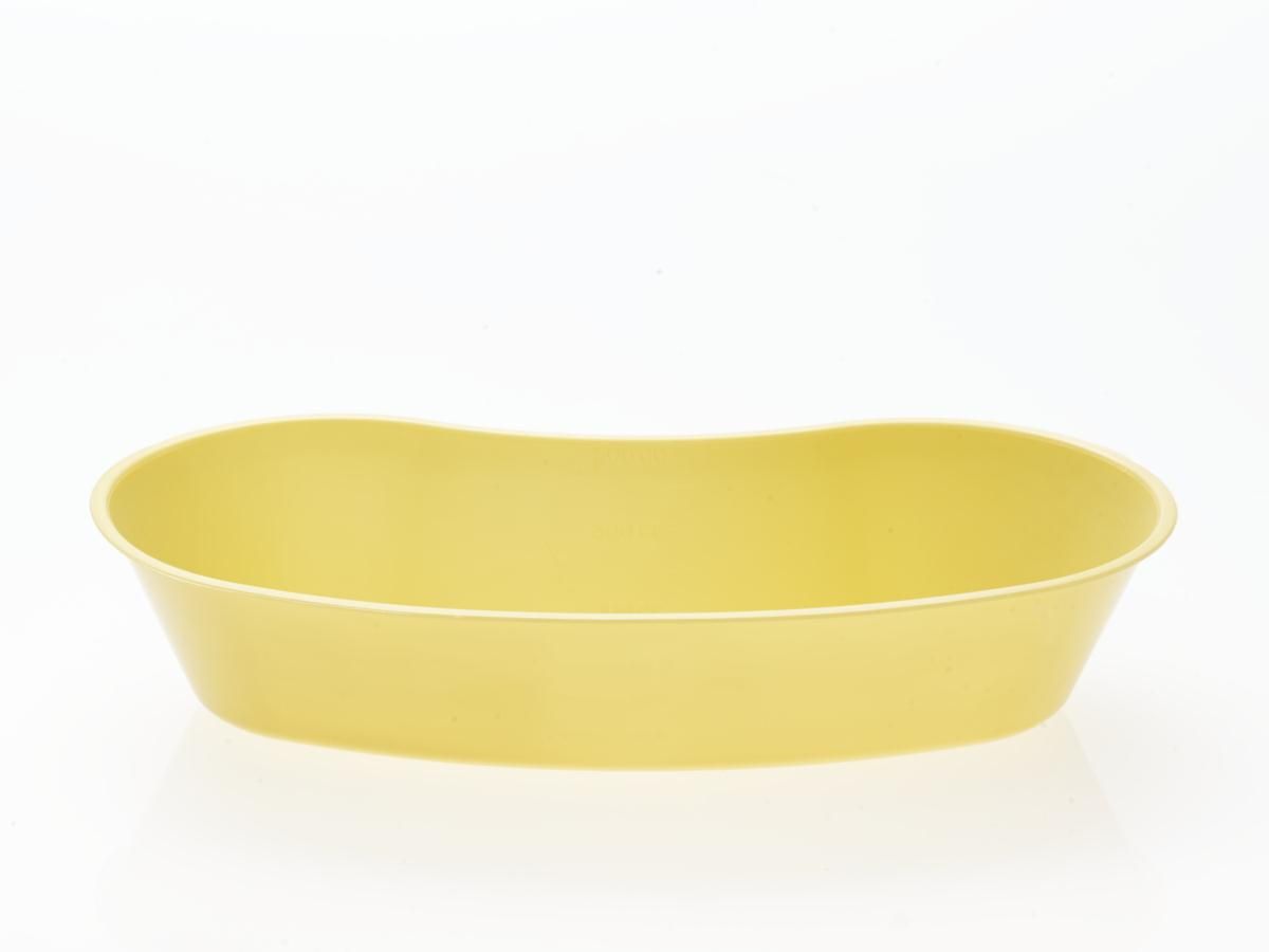 Plastic Emesis Basin; 500 cc, Gold — Case of 250
