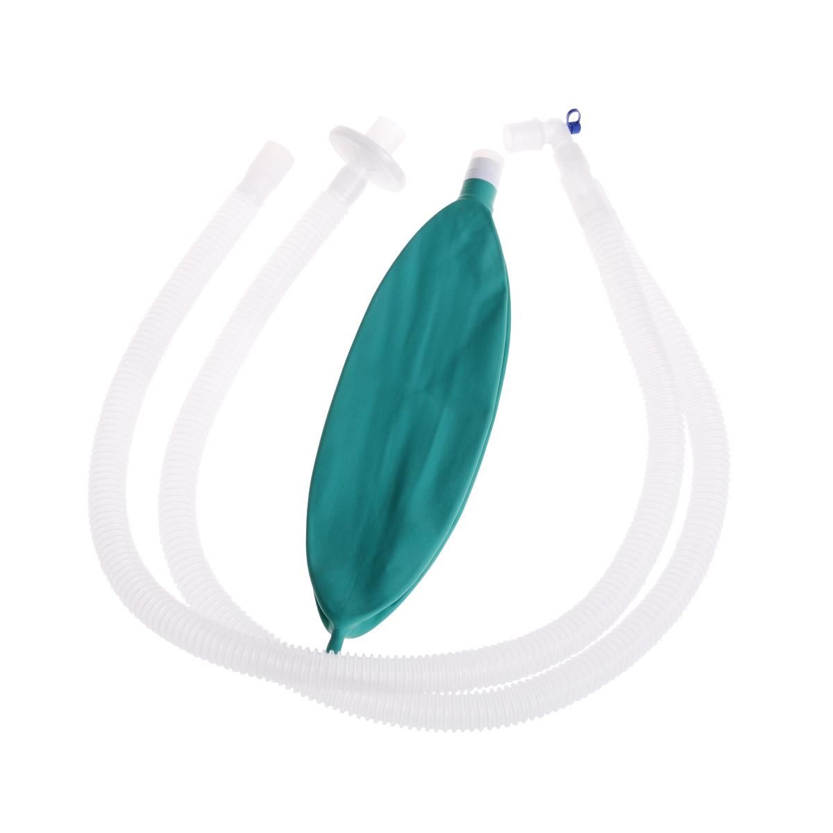 Adult corrugated dual limb anesthesia circuit with filter