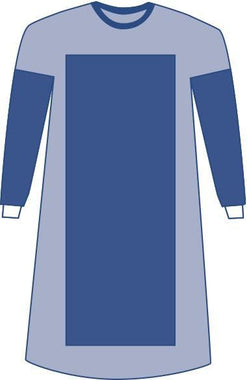 Eclipse Sterile Poly-Reinforced AAMI Level 4 Gown; extra-long, extra-large — Case of 28