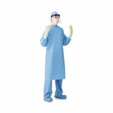 Sterile Non-Reinforced Sirus Surgical Gown with Raglan Sleeves, Level 3; Extra Large — Case of 30