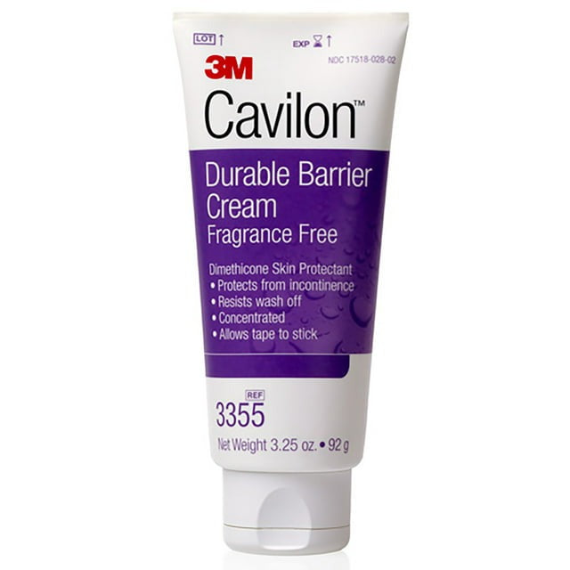 Supplier Cavilon 92 g tube packaging illustration; supplied Canadian model 3392C, label artwork may vary