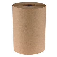 Kraft hardwound roll towel family illustration; see listing for 8 inch by 800 foot specification