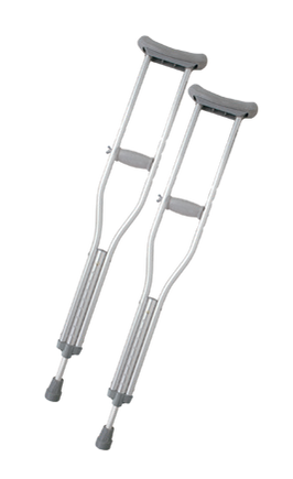 Actual supplier photograph of Crutches product family; selected selling pack specified in the listing