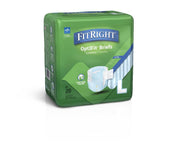 FitRight® Ultra Incontinence Briefs; Large, 46"-56" (112 cm-142 cm), Blue