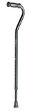 Premium Offset Handle Canes; Black, Single Point, Adult, 31" to 40" — Case of 6