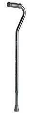 Premium Offset Handle Canes; Black, Single Point, Adult, 31" to 40" — Case of 6