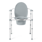 3-in-1 Elongated Folding Commode; 4/CS