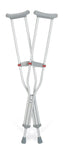 Aluminum Crutch with Red-Dot Hand Grip; Adult — Case of 8 Pairs