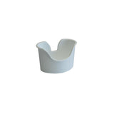 Goldnamer® Ear Basin, One Piece, Seamless, White