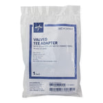 Valved Aerosol Tee Adapter; 22 mm O.D./I.D.