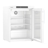 Walton Hallman Undercounter Glass Door Lab Refrigerator with Temperature Logger