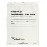 Patient Setup Bag, Medium, Drawcord, Clear