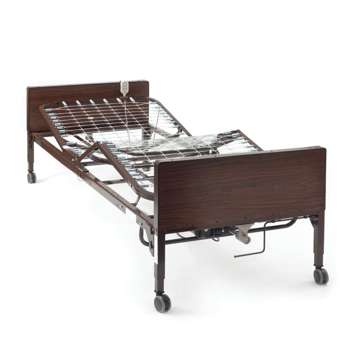 Medlite Homecare Bed; Low Full-Electric, Height 9.5"-22.5" (24 cm - 57 cm)