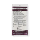 Triumph® LT Sterile Powder-Free Latex Surgical Glove, Beige; 5.5 — Case of 200 Pairs