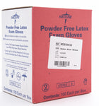 Sterile Powder-Free Latex Exam Glove, Beige; Medium, Individual — Box of 100