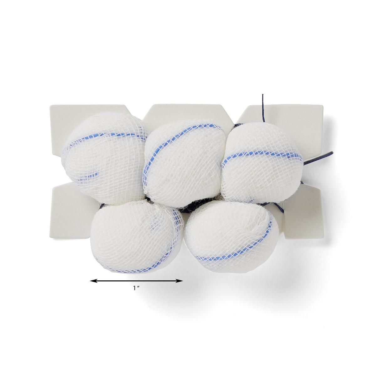 Sterile X-Ray-Detectable Tonsil Sponge; 7/8" (2.2 cm) — Case of 100