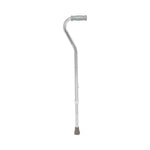 Offset Handle Bariatric Cane; Chrome