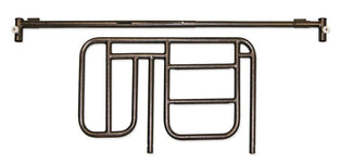 Half Rail for Homecare Beds; Spring-Loaded Universal Clamp-On Half Rail for Home Care Beds (excludingBariatric) — Pair
