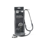 Lightweight Dual-Head Stethoscope, 22" (56 cm); Gray