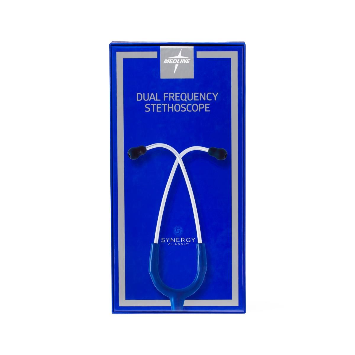 Synergy® Dual-Frequency Dual-Head Stethoscope; Blue