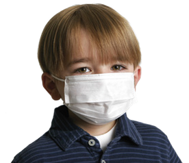 Medline ChildMask supplier catalogue photograph; selected size may differ