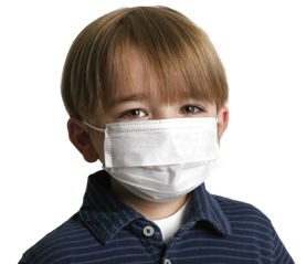 Medline ChildMask supplier catalogue photograph; selected size may differ