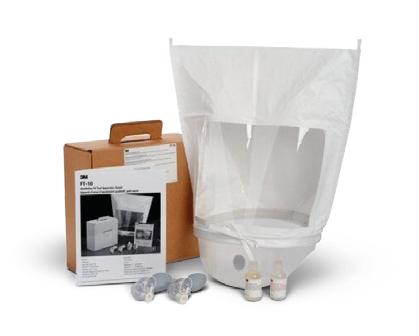 3M qualitative respirator fit-test kit; selected size may differ