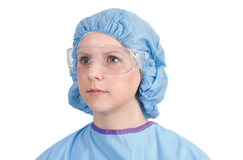 Medline SafetyGlasses supplier catalogue photograph; selected size may differ