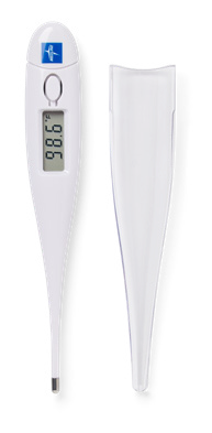 Medline Oral actual supplier catalogue photograph; selected model cuff size and selling quantity specified