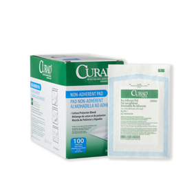 Medline NonAdherentPad manufacturer source family photograph; selected size and pack may differ