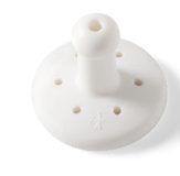 Medline Gellhorn pessary with standard stem and drainage holes