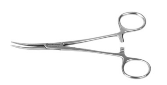 Medline Kelly Curved instrument family; supplier catalogue photograph
