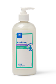 Actual supplier catalogue photograph of LotionSoap; product description specifies supplied size and selling pack.