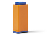 Medline orange 21-gauge pressure-activated safety lancet, 2.2 mm penetration depth