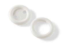 Medline ring pessary family: with support at left and without support at right