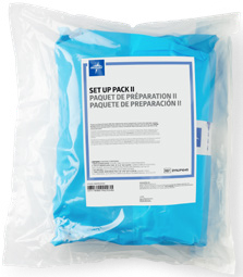 Medline SetupPack manufacturer catalogue product photograph; selected dimensions and selling quantity specified separately