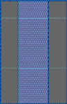Medline TableCover manufacturer catalogue schematic; selected dimensions and selling quantity specified separately