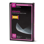 Medline Versatel manufacturer catalogue family photograph; selected dressing dimensions and pack quantity may differ