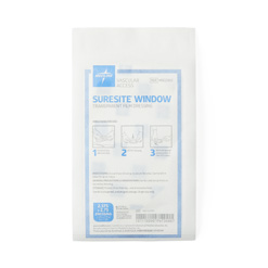 Medline SuresiteWindow source catalogue photograph; selected size, format and pack quantity are specified separately