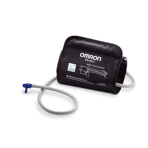 Omron D-Ring Wide Range Replacement Cuff, Black, 9"–17", for BP710CANN/BP742CANN
