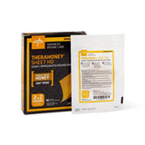 TheraHoney® HD Honey Wound Dressing; 2" x 2" (5 cm x 5 cm), Sheet — Box of 10