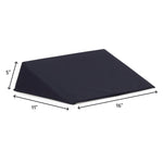 Reusable Nylex-Covered Foam Multi-Purpose Wedge; 5" High with 11" x 16"Base, 24.4° Angle