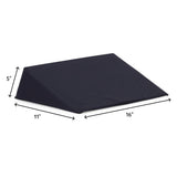 Reusable Nylex-Covered Foam Multi-Purpose Wedge; 5" High with 11" x 16"Base, 24.4° Angle