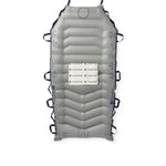 ComfortGlide Inflatable Lateral Transfer Sheet; with Drypad, Standard, 40" x 80" (102 cm x 203 cm), Grey & Blue — Case of 12