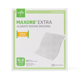 Medline Maxorb Ag Silver Calcium Alginate Dressing - 4" x 4" Sterile (BOX/10)