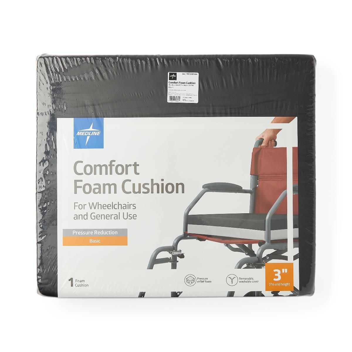 Comfort Foam Cushion; 18" x 16" (46cm x 41cm)