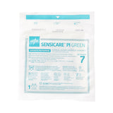 SensiCare® PI Green Sterile Powder-Free Surgical Glove with Aloe, Green; 7 — Box of 50