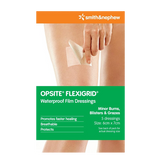 OPSITE FLEXIGRID Transparent Film Dressing — 6 × 7 cm — 100 Dressings/Box