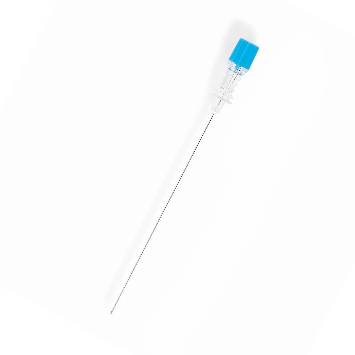 Quincke Spinal Needle; 25G x 3.5" (8.89 cm), Blue, Sharp Bevel — Case of 25