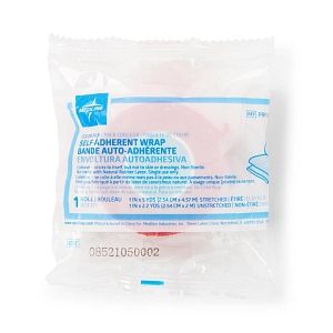 Nonsterile Self-Adherent Wrap Color Pack; 1" x 5 yd. (3 cm x 4.6 m) — Case of 30